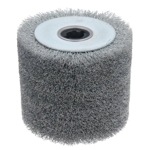 Sanding Roller 120 x 100 x 19 mm Satin Machine Glazing Roller Sanding Roll Grey