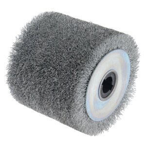 Sanding Roller 120 x 100 x 19 mm Satin Machine Glazing Roller Sanding Roll Grey