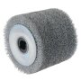 Sanding Roller 120 x 100 x 19 mm Satin Machine Glazing Roller Sanding Roll Grey