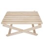 Klapptisch Couchtisch Holz Beistelltisch Kaffeetisch Camping Tisch 46x46x44 cm