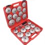 Ölfilterschlüssel Werkzeug Set 23-pcs. Ölfilter Kappen Schlüssel PKW Öl Wechsel
