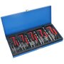 Gewinde Reparatur kit131pezzi M5 M6 M8 M10 M12 Gewindebohrer Einsätze Hülse