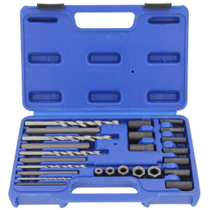 GEPCO Thread Extractor Set 25-Piece Screw Extractor Set...