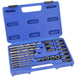GEPCO Thread Extractor Set 25-Piece Screw Extractor Set...