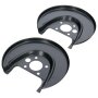 2x SPRITZBLECH HINTEN LINKS RECHTS FÜR AUDI A3 TT VW GOLF IV BORA NEW BEETLE