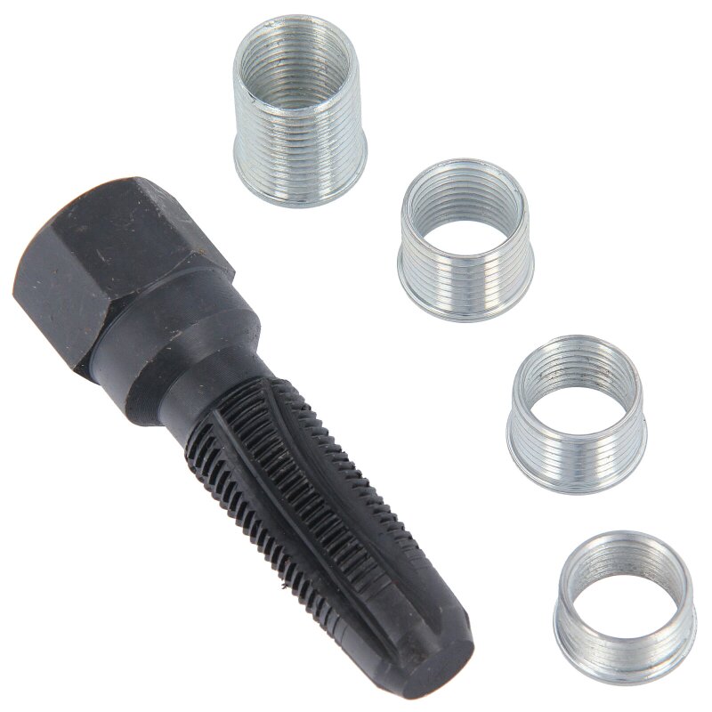 M14 x 1.25 Zündkezengewinde Zündkerzen Gewinde Reparatur Gewindebohrer Satz M14 x 1.25 Zündkezengewinde Zündkerzen Gewinde Reparatur Gewindebohrer Satz
