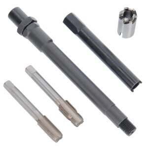 25-tlg Zündkerze Gewinde Reparatursatz Gewindebohrer Set  M14 X 1.25