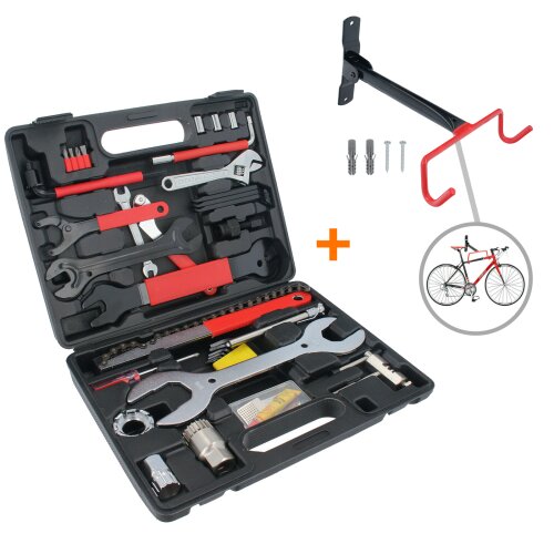 37-pcs Boîte à Outils de Vélo Ensemble doutils de Vélo Réparation doutils
