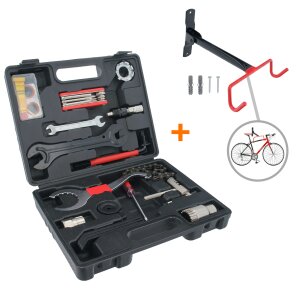 18-pcs Bike Bicycle Complete Maintenance Repair Hand...