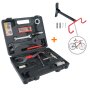 18-tlg Fahrrad Werkzeugkoffer Set Profi Reparatur Werkzeug + Fahrradhalter 20kg