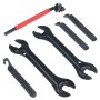 18-pcs Bike Bicycle Complete Maintenance Repair Hand Wrench Tool Kit Set