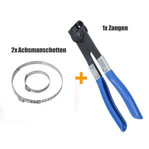 2-tlg Schellen Für Achsmanschetten 19-40mm 50-110mm...