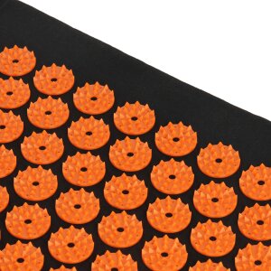 Tappetino agopressione agopuntura chiodato tappeto cuscino 130x50 cm Arancione