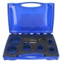 Kit set seghe a tazza 16 pezzi 19-82mm frese per metallo acciaio legno con punte