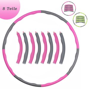 Hula Hoop Pneumatici Pneumatici Fitness Peso diametro regolabile 8 segmenti