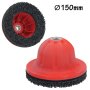 Meuleuse de moyeu de roue Ponceuse à pot Nettoyer Dérouiller Poncer 150mm 1/2"