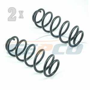 2x Coil Spring Front Axle fits Audi A4 B5 A6 Estate Skoda...