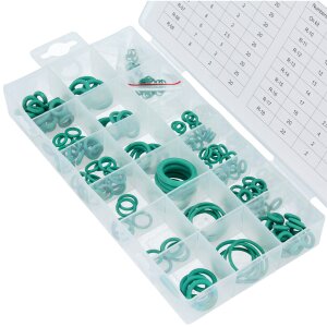 HNBR O-Ring-Sortiment 3-22mm 225-pcs Dichtringe Set sellosringe Aire Acondicionado