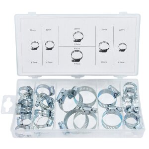 Schlauchschellen kit26-pcs Schlauchklemmen Sortiment...