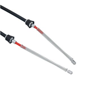 2x Cables de freno de mano traseros izquierdo y derecho para VW Polo 9N Seat