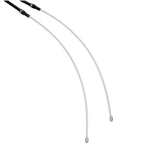 2x Cables de freno de mano traseros izquierdo y derecho para VW Polo 9N Seat