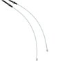 2x Cables de freno de mano traseros izquierdo y derecho para VW Polo 9N Seat