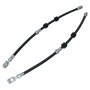 2x Bremsschlauch Bremsleitung Vorne für Seat Corodba Ibiza Skoda Fabia Roomster