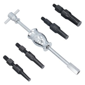 GEPCO Extractor interior con martillo deslizante, set profesional 5 piezas rodamientos