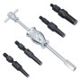 GEPCO Extractor interior con martillo deslizante, set profesional 5 piezas rodamientos