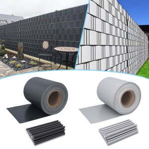 Striscia di privacy PVC Fence Foil per doppio Rod Mats...