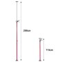 Support au Plafond Télescopique Support à une Main Gipsplatte Plafond 115-290 cm