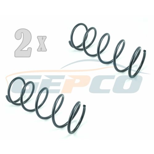 2x nuevoFEDER VORDERACHSE FAHRWERKSFEDER SPIRAL Ford Focus 1.8 16V 2.0 16V 106713