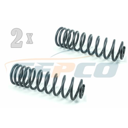 2x Muelle de Suspensión Eje Trasero para VW Passat Variant 1.6 1.8 1.9 2.0 3A5