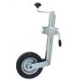 GEPCO Ruota Jockey per Rimorchio Auto con Cuscinetto Assiale + Supporto 150 kg