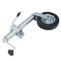 GEPCO Ruota Jockey per Rimorchio Auto con Cuscinetto Assiale + Supporto 150 kg