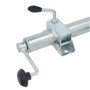 GEPCO Ruota Jockey per Rimorchio Auto con Cuscinetto Assiale + Supporto 150 kg
