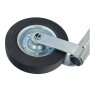 GEPCO Ruota Jockey per Rimorchio Auto con Cuscinetto Assiale + Supporto 150 kg