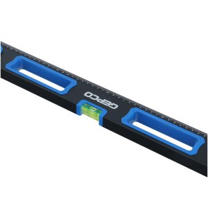 Profi Wasserwaagen Set 4-tlg Aluminium 3 Libellen 60 + 80 + 120 + 200 cm Lineal