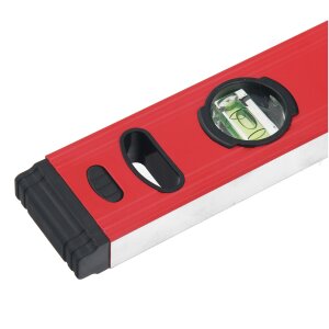 Wasserwaage 30-180 cm Aluminium 1.2 mm Richtwaage Messwaage Bauwaage 3 Libellen