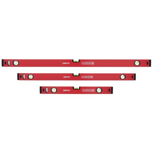 3--tlg SET Wasserwaagen 50 100 150 cm Richtwaage Messwaage Bauwaage Alu 1.2mm