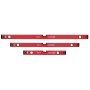 3--tlg SET Wasserwaagen 50 100 150 cm Richtwaage Messwaage Bauwaage Alu 1.2mm