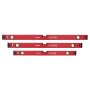 3--tlg SET Wasserwaagen 60 80 100 cm Richtwaage Messwaage Bauwaage Alu 1.2mm