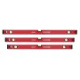 3--tlg SET Wasserwaagen 80 90 100 cm Richtwaage Messwaage Bauwaage Alu 1.2mm