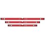 3--tlg SET Wasserwaagen 90 120 180 cm Richtwaage Messwaage Bauwaage Alu 1.2mm
