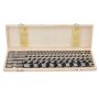 GEPCO Set de forets spirale et serpentine pour bois, diamètre 6-25mm, longueur 460mm